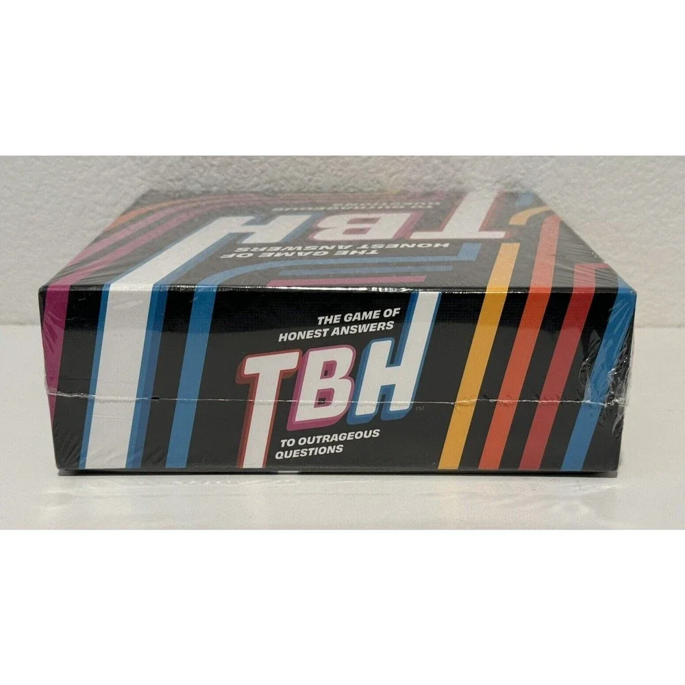 TBH Board Game THE GAME OF HONEST ANSWERS TO OUTRAGEOUS QUESTIONS New Sealed